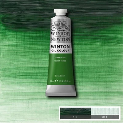 Winsor&amp;Newton Winton Culori ulei, 37 ml - 637, terre verte