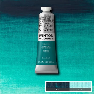Winsor&amp;amp;Newton Winton Culori ulei, 37 ml - 696, viridian hue