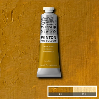Winsor&amp;Newton Winton Culori ulei, 37 ml - 744, yellow ochre
