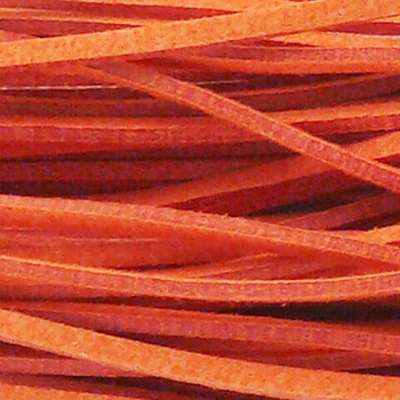 Fire din piele , 90 cm - portocaliu