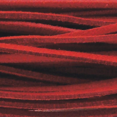 Fire din piele , 90 cm - rosie