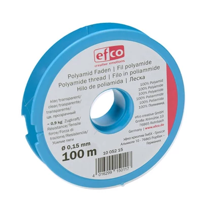 Damil transparent, 100 m - 0,15 mm