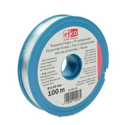 Damil transparent, 100 m - 0,45 mm