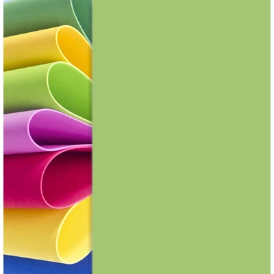 Cauciuc decor  - verde pastel