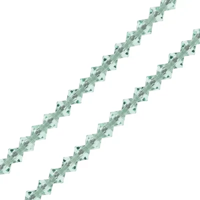 Colier din Mărgele conice de cristal  Preciosa, 4 mm - Chrysolite