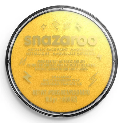 Disc de vopsea Snazaroo - aur metalic, aur electric 777