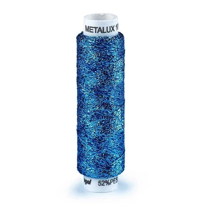 Ață metalică, Metalux, 100 m/bobina - albastru