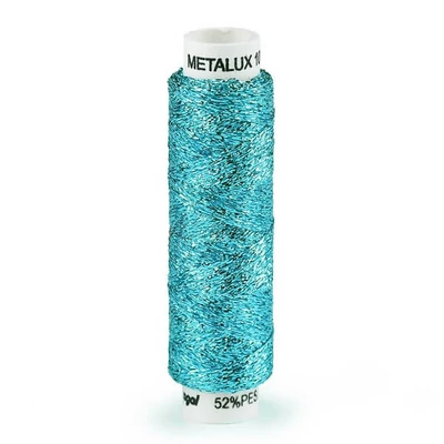 Ață metalică, Metalux, 100 m/bobina - turcoaz