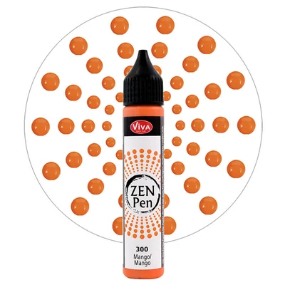 Stilou pentru pictare în puncte Zen Pen , 28 ml - mango