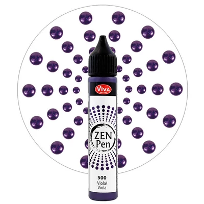 Stilou pentru pictare în puncte Zen Pen , 28 ml - viola