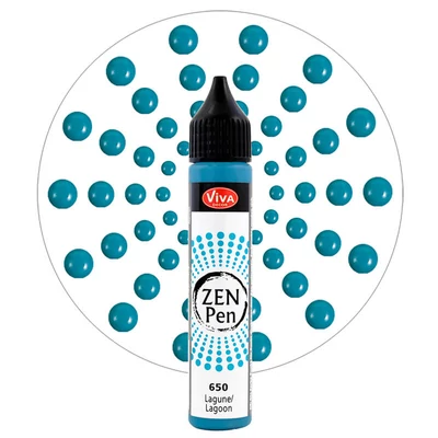Stilou pentru pictare în puncte Zen Pen , 28 ml - laguna
