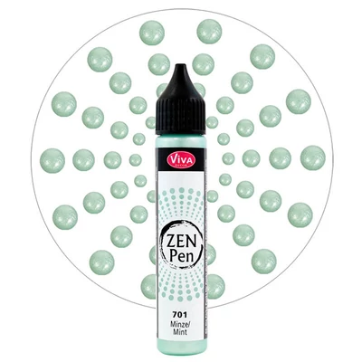 Stilou pentru pictare în puncte Zen Pen  28 ml - mentă