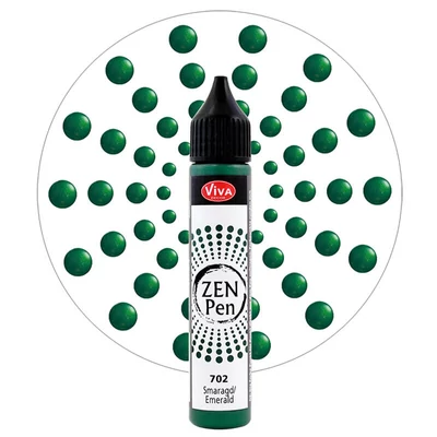Stilou pentru pictare în puncte Zen Pen , 28 ml - verde smarald