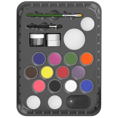 Set pictură pe față Snazaroo - Ultimate party pack, 22 buc