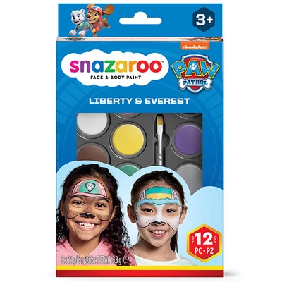 Snazaroo Set pictură facială Patrula Cățelușilor - Liberty &amp; Everest