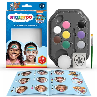 Snazaroo Set pictură facială Patrula Cățelușilor - Liberty &amp; Everest