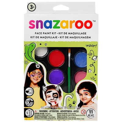 Snazaroo set de vopsea pentru față - curcubeu