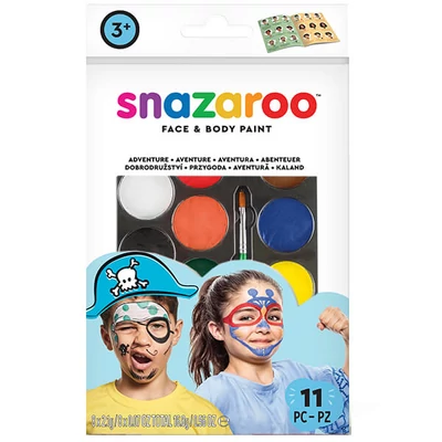 Set pictură pe față Snazaroo - Aventură