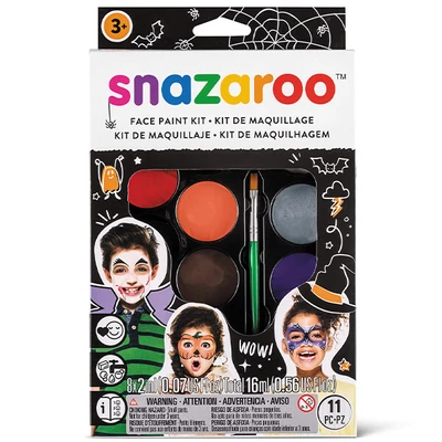 Set de vopsea de față Snazaroo - halloween