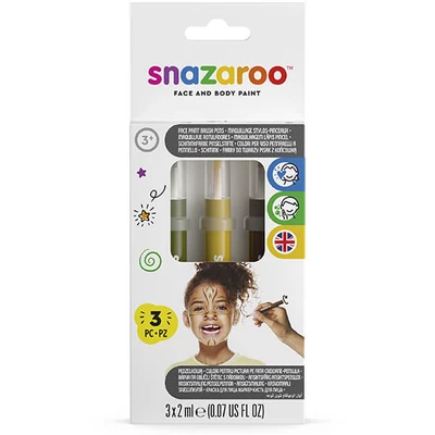 Set markere pentru pictura pe față Snazaroo - Jungle