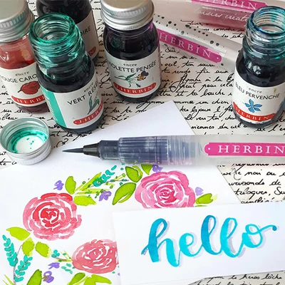 Cerneală parfumată, J. Herbin, 10 ml - în diverse culori