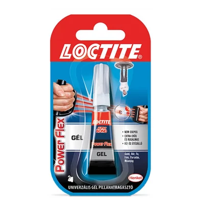 Loctite, adeziv instantaneu Super Bond Power Flex Gel, 2 g