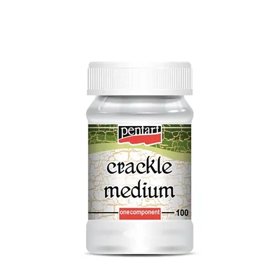 Lac de crăpare monocomponent Pentart (Crackle Medium), 100 ml