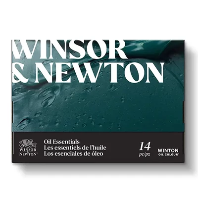 Set de vopsea în ulei Winsor&amp;Newton Winton - 10x12 ml + accesorii