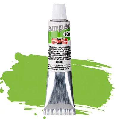 KOH-I-NOOR temperă, 16 ml - verde brillant permanent 