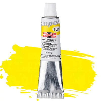 KOH-I-NOOR tempera, 16 ml - primary galben