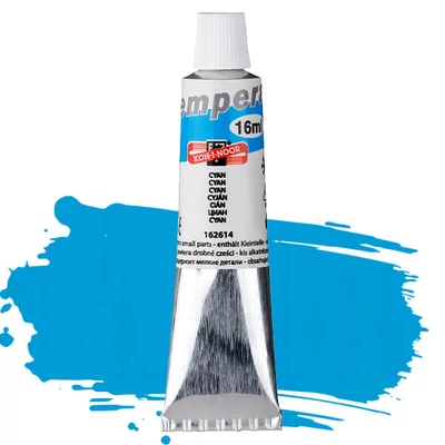 KOH-I-NOOR tempera, 16 ml - cyan
