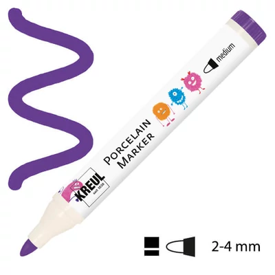 Marker pentru porțelan , HobbyLine Easy - 12 violet