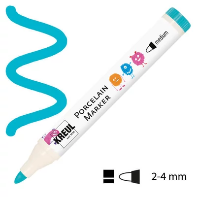 Marker pentru porțelan , HobbyLine Easy - 16 turcoaz