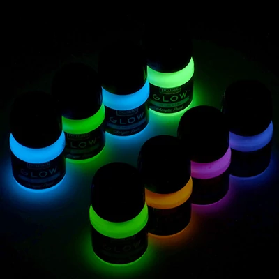 Vopsea acrilică Pentart Glow glow-in-the-dark, 30 ml - în diverse culori