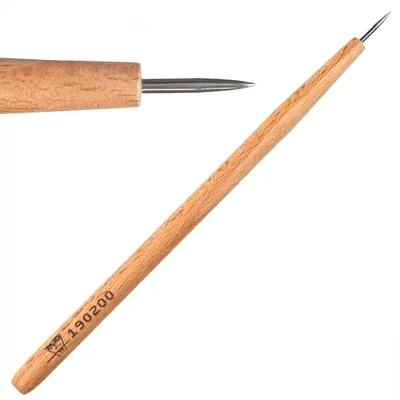 Instrument de gravare pe placă de cupru ABIG, ac de gravare ascuțit 19020, 2 mm