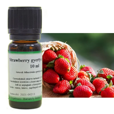 Ulei esențial pentru lumânare, 10 ml - parfum  de căpșuni