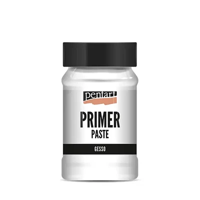Pastă de grunduire Pentart - 100 ml, albă