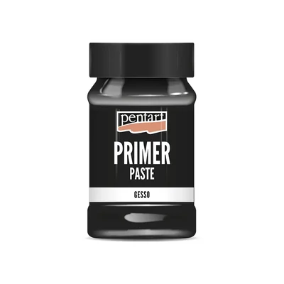 Pastă de grunduire Pentart - 100 ml, negru
