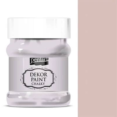 Pentart Dekor Paint Chalky vopsea cretă, 230 ml - roz victorian
