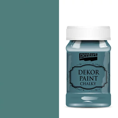 Pentart Dekor Paint Chalky vopsea cretă , 100 ml - verde otrava