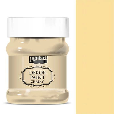 Pentart Dekor Paint Chalky vopsea cretă, 230 ml - coajă de ou