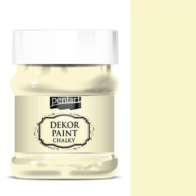 Pentart Dekor Paint Chalky vopsea cretă, 230 ml - fildes