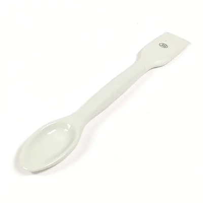 Spatulă de amestecat din porțelan cu lingură de măsurare, 18,7 cm