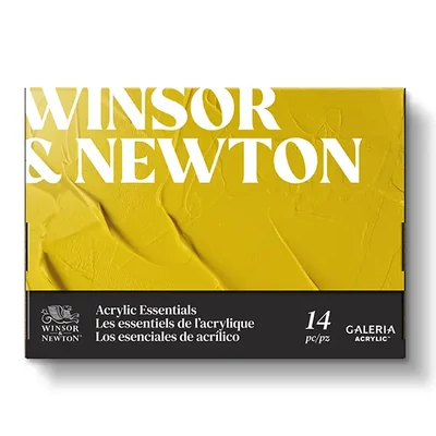 Winsor&amp;Newton Galeria set vopsea acrilică - 10x20 ml + accesorii