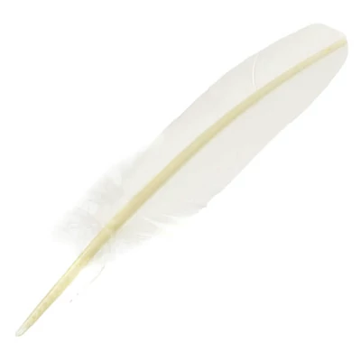 J. Herbin,stilou pană de gâscă pentru cerneală, 21 cm - alb