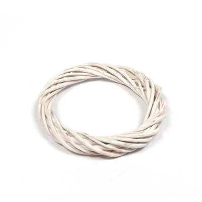 Bază de coroană din nuie - 15 cm, vintage