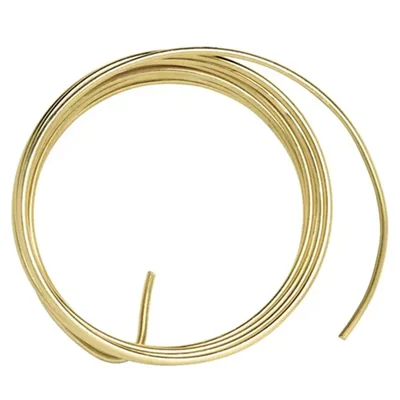 Sârmă de aluminiu, 2 mm, 2 m - aur