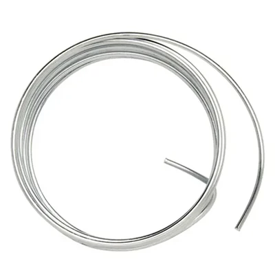 Sârmă de aluminiu, 2 mm, 2 m - argint