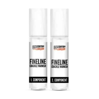 Set lac de crăpare Pentart cu fisuri fine, 20 ml