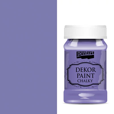Pentart Dekor Paint Chalky vopsea cretă , 100 ml - violet